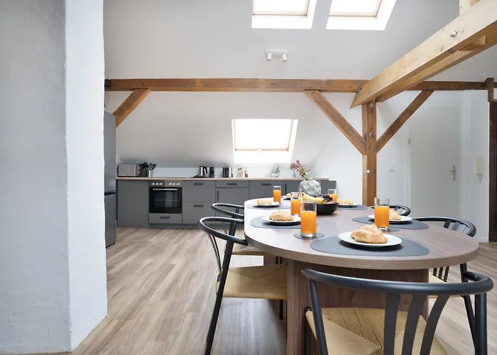 Apartment Stilvolle Apartments mit eigenem Parkplatz I home2share *